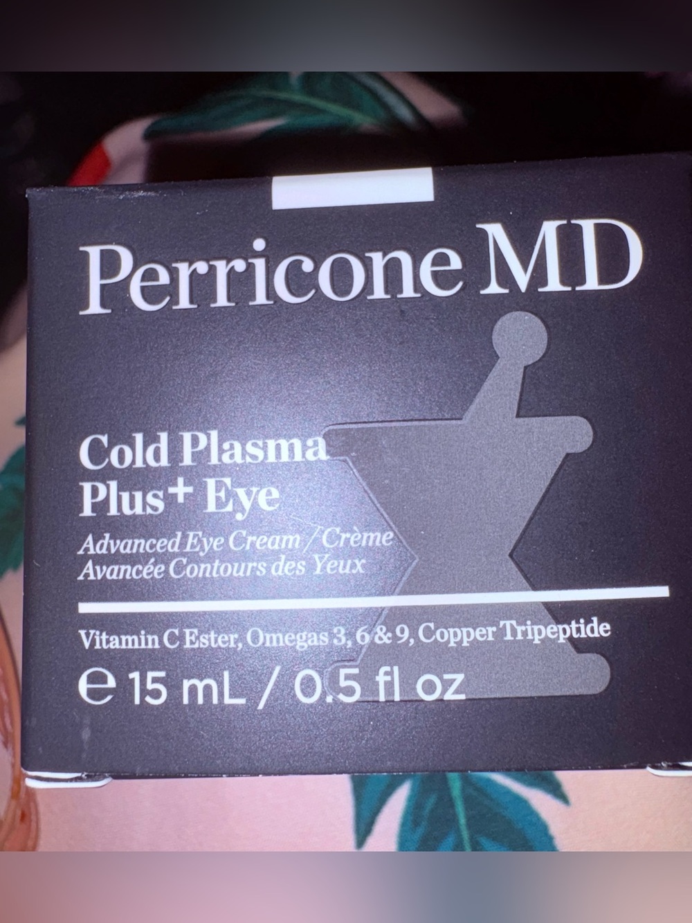 Perricone MD Cold Plasma Plus+ Eye Cream in Black and White